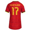 Belgia Charles De Ketelaere #17 Hjemmedrakt Kvinner VM 2026 Kortermet